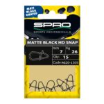 Spro Matte Black HD Snap