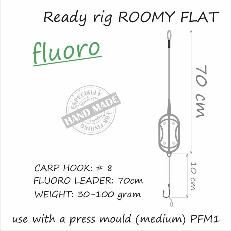 Orange Roomy Flat Carp Rig