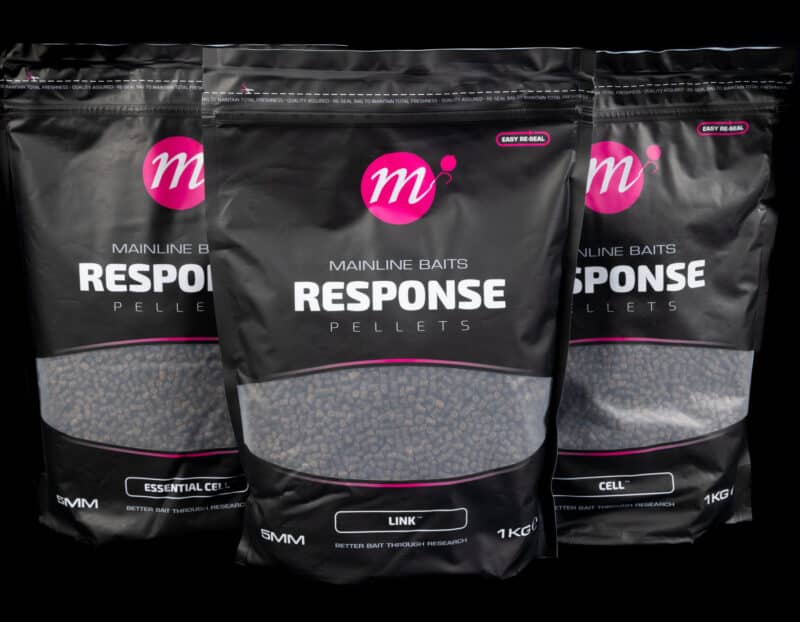 Mainline Response Carp pellets 5mm div smaken